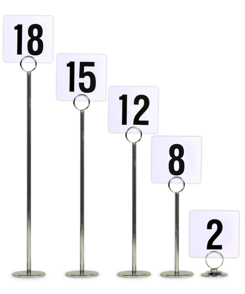 table number holders