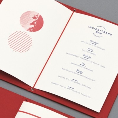 Carolina Style Menu Covers<br>with Elastic Bands image