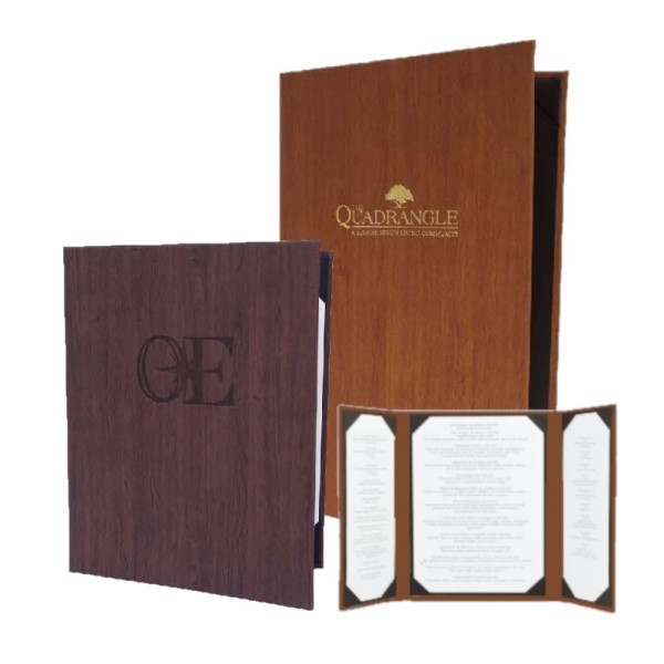 Gatefold Padded Menu Covers