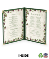 Image Deluxe Cafe Double (4 Views) Menu Covers (Style #1310)